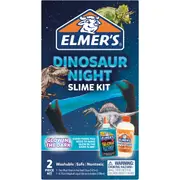 Elmer's Dinosaur Night Slime Kit Glow In The Dark each