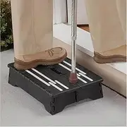 [ZONADA] Folding Step Stool, Portable Half Step for Elderly, Disabled Support, Lightweight Anti-Skid Safety Step for Indoor Outdoor Stairs, Cars,Kitchen, Bathroom, Living Room Use