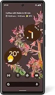 [Google] Pixel 6 Dual SIM 128GB ROM + 8GB RAM Factory Unlocked 5G Smartphone (Stormy Black) - International Version