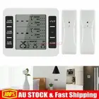 Wireless Fridge Thermometer Digital Freezer Alarm Gauge Home Monitor + Sensor