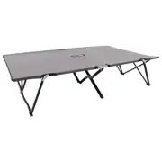 Double Lounger Folding 2-Person Camping Outdoor Garden Lounge Sunbed Portable