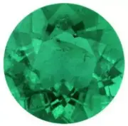 Natural Fine Rich Green Emerald - Round - Brazil - AAA Grade