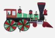 Locomotive Engine Staked Wind Spinner Pole & Ground Mount Premier..30.... 25931