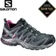 【SALOMON 索羅門 女款 XA PRO 3D GORE-TEX W〈灰/神秘紫〉】休閒鞋/登山鞋/運動鞋/368899