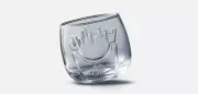 McDonald’s 50 Years Maccas Collectable Glass Tumbler with Fries Pattern