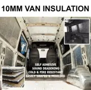 Camper Van Insulation Foam Soundproof Closed Cell Self adhesive 10mm x 10m vw t6