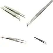 Precision Tweezers Set for Jewelry Beading, Crafts & Repair Tools