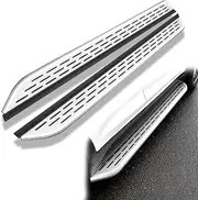 2pcs SUV Side Step fit for VW Volkswagen Amarok 2011-2022 NerfBar Running Board Aluminium Pedal Accessories (with Brackets)