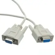 6FT Null Modem Cable DB9 Female/Female UL rated 8 Conductor 10D1-20406
