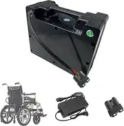 HJGHY 24V 10AH 12AH 15AH 18AH 20AH Lithium Battery 24V 25AH 30AH 35AH 40AH 45AH 50AH Wheelchair Battery 24V Replacement Battery for 250W-1200W Motor,Anderson1 24v12ah