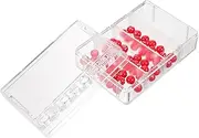 WESIEVYA Lock Ball Slider Bingo Balls Machine Mini Number Picker for Party Games Hand-Shake Random Number Generator