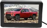 4.3 Inch TFT LCD Vehicle Backup Display, Monitor Screen for Parking Rear View with 180 Degrees Stand Dual Video Inputs Smart Display with 1280x800 Resolution