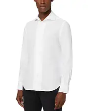 Boggi Milano Button Down Linen Shirt