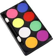 8-color Oil Face Paint Palette for Kids Stage Performances Parties Long-lasting to Apply Body Makeup Kit