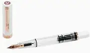 Twsbi Eco White & Rose Gold EF Fountain Pen