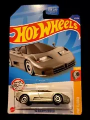 Hot Wheels 2023 card error...94' Bugatti EB110 SS...double back card...unOpened