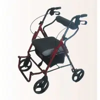 在飛比找蝦皮購物優惠-康復 兩用鋁合金四輪車 握把高可調整 助行車 助步車 散步車