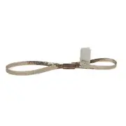 Whiting & Davis Women Metal Chain Mail Belt Gold Adjustable 90s Y2K Evening Glam
