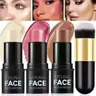 MLSMILE Cream Contour Stick Makeup Kit Shades W/ Highlighter Stick, Blush and Br