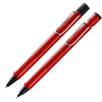 在飛比找樂天市場購物網優惠-LAMY 狩獵者系列紅原子筆+自動鉛筆對筆組