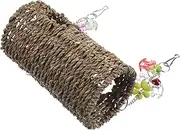 FONDOTIN 1 Set Parrot Summer Hammock Household Bird Swing Parrot Chew Parrot Swing Nest Bird Cage Swing Cockatiels Parrot Food Holder Parrot Feeder Parrot Cage Cockatoo Finch Straw