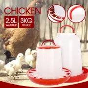Chicken Poultry Automatic Waterer Bird Chicken Chook Poultry Feeder Drinker