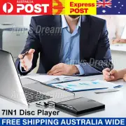7 In 1 External CD DVD Drive USB 3.0 SD Disc Player Burner For Laptop Mac MEL