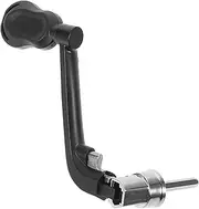 Fishing Reel Metal Grip Handles Fishing Reels Spinning Fishing Reel Handle Fish Wheel Small Wheel Folding Rocker Small (semi-Metal Grip Rocker Reel Knob Replacement Composite Nylon