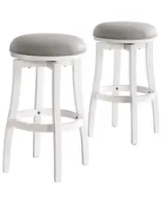 Alaterre Ellie Set of 2 Bar Height Stools