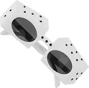 [VALICLUD] Unique Dice Shape Women Sunglasses Stylish Fashion Eyewear for Parties
