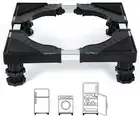 Adjustable Mini Fridge Stand w/ 4 Strong Feet, Universal Base for Washer Dryer