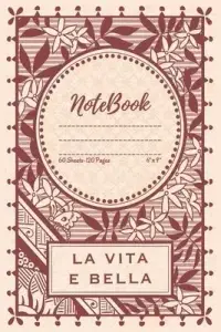 在飛比找博客來優惠-NoteBook: LA VITA E BELLA Note