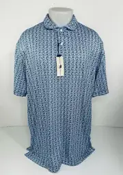 ONWARD RESERVE - New w/ TAG Cocktails Booze All Over Mens Lg. Polo Shirt