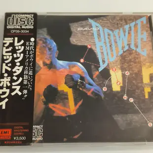 [大衛音樂] David Bowie-Let's Dance 日盤