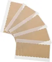 CRILSTYLEO Waterproof Double Sided Wig Tape 5 Sheets Set 60 Pieces Hair Extension Strips Hair Accessories Tape Glue
