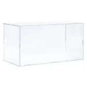 Acrylic Display Case Plastic Box Cube Storage Box Transparent 31x16x15.5cm
