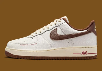 Nike Air Force 1 '07 Yardrunners Howard University Sail HQ7027-100 sz 11 Men's