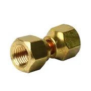 Thrifco 4401167 70SV 1/4" x 1/4" Brass Female Flare Swivel
