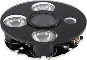 Peakloong 3 Array IR led Spot Light Infrared 3X IR LED Board for CCTV Cameras Night Vision (53mm Diameter)