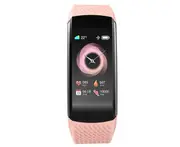 1.08inch Color Screen Blood Pressure Heart Rate Monitor Sport Bluetooth Smart Wristband Watch-PINK