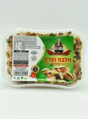 Halva Holy Land Nazareth Kosher Vanilla Pistachio Tahini 400G Snack Sesame Candy