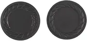 Leadigol 2Pcs 50mm Bass Speaker Passive Radiator Auxiliary Rubber Vibration Plate,Speaker Vibration Membrane 52mm 50mm Passive Radiator 40mm Home Theater Woofers Subwoofer DIY Repair