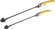 Bicycles Axles,1 Pair Road Mountain Bicycles Quick Release Skewers - Road Mountain Bicycles Replacement Parts, Fixed Arbor, Mountain Bikes Hub