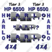 Fits Harlo HP6500 Decal Kit Forklift Decals - 7 YEAR VINYL