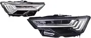 Car Light Compatible For Audi A6 C8 2019-2023 Headlight LED Projetor Head Lamp Daytime Running Light Automotive Accessories