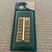 Darice Clock Maker - 1/2” Roman Numerals - NEW
