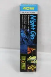 Exo Terra Night Glo 40W Moonlight Lamp - New!