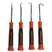 4 X craftright 4 piece hook and pick set