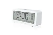 Sansai LED LCD Digital 12 24h Alarm Snooze Clock Date Temperature 7" Display