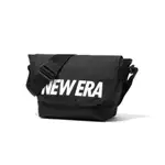 NEW ERA 郵差包 日版 SHOULDER BAG NE 9L 印花標誌 黑色 單肩包 側背包 【TCC】